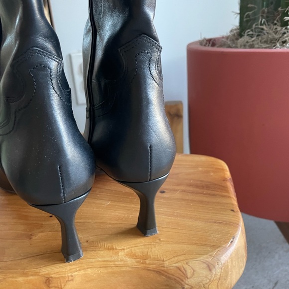 Zara low heeled ankle boots - Picture 5 of 6